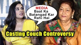 Watch ANGRY Richa Chadda SLAMS Media Over Saroj Khan Casting Couch Controversy Video