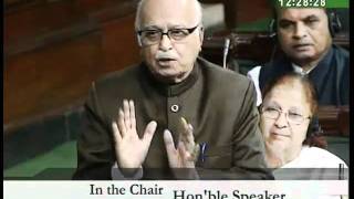 Watch Matters of Urgent Public Importance: Sh. Lal Krishna Advani: 30.11.2011 Video