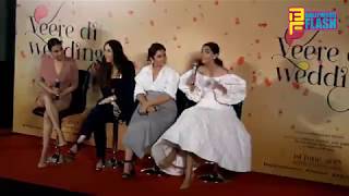 Watch Sonam Kapoor & Kareena Kapoor Funny Moment On Stage - Veere Di Wedding Trailer Launch Video