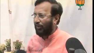 Watch 2G case investigations & Anna Hazare Protest: Sh. Prakash Javdekar: 06.04.2011 Video