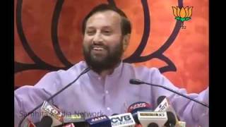 Watch Goa Minister & Anna Hazare Protest: Sh. Prakash Javadekar: 07.04.2011 Video