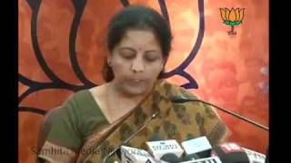 Watch PM for not voting in Assam Polls:  Smt. Nirmala Sitharaman : 14.04.2011 Video