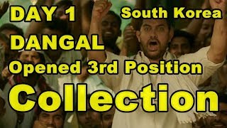 Watch Dangal Movie Box Office Collection Day 1 In South Korea Video
