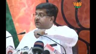 Watch BJP Ruled States Chief Ministers Meeting: Sh. Ravi Shankar Prasad: 10.05.2011 Video