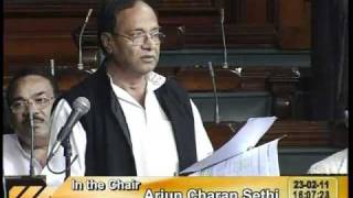 Watch MOTION OF THANKS ON THE PRESIDENT'S ADDRESS: Sh. Bishnu Pada Ray: 23.02.2011 Video