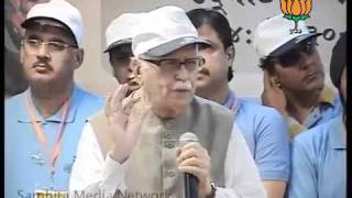 Watch Border Darshan Campaign in memory of  Sh. Syama Prasad Mookerjee: Sh. Lal Krishna Advani: 14.05.2011 Video
