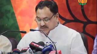 Watch Congress DMK relation, Chidambram on 2g scam & shungloo report: Sh. Jagat Prakash Nadda: 25.05.2011 Video