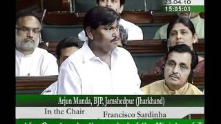 Watch Ministry of Tribal Affairs for 2010-11: Sh. Arjun Munda: 23.04.2010 Video