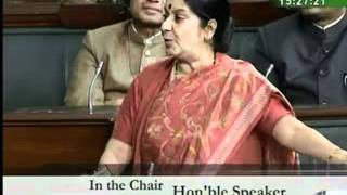 Watch Liberhan Ayodhya Commission: Smt. Sushma Swaraj: 08.12.2009 Video