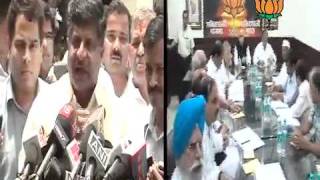 Watch Anna Hazare meet with Senior leaders on Lokpal bill issue: Sh. Ravi Shankar Prasad: 01.07.2011 Video