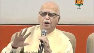 Watch Lokpal Bill issue: Sh. Lal Krishna Advani: 02.07.2011 Video