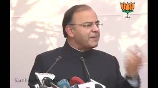Watch Speech: Meeting of Delegation  2G Spectrum Scam: Sh. Arun Jaitley: 03.02.2011 Video