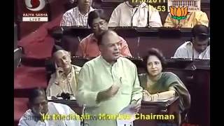 Watch Speech in Rajya Sabha on PM Statement: Sh. Arun Jaitley: 17.08.2011 Video