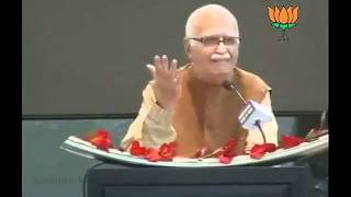 Watch Speech:  L K Advani's Blog Posts Programme: Sh. Lal Krishna Advani: 18.08.2011 Video