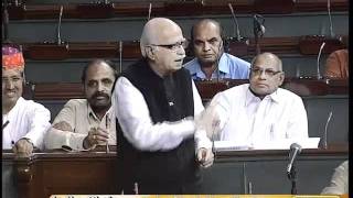 Watch Discussion Under Rule 193 on Prime Minister's Statement: Sh. L. K. Advani: 17.08.2011 Video