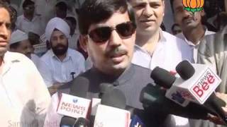 Watch BJP Byte on Sh. Narendra Modi Fast: Sh. Syed Shahnawaz Hussain: 17.09.2011 Video