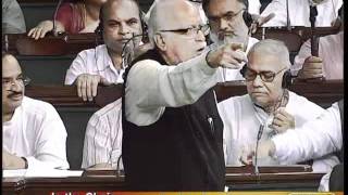Watch Matters of Urgent Public Importance: Sh. Lal Krishna Advani: 08.09.2011 Video