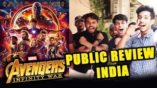 Watch Avengers Infinity War PUBLIC REVIEW INDIA | First Day First Show | BLOCKBUSTER FILM Video