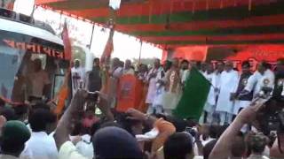 Watch Day 01 Jan Chetna Yatra: Flag off of Sh. Nitish Kumar , Patna: 11.10.2011 Video