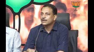 Watch BJP Press: Jan Chetna Yatra, Coal Mining &  Inflation: Sh. Rajiv Pratap Rudy: 19.10.2011 Video