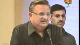 Watch Sh. Raman Singh Speech in Book Launch Swadesh of Advani ji: 08.11.2011 Video