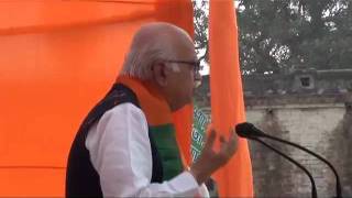 Watch Jan Chetna Yatra from Uttrakhand: Sh. L.K. Advani: 18.11.2011 Video