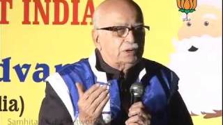 Watch Speech in Advent Christmas Celebration Programme: Sh. L.K Advani: 16.12.2011 Video