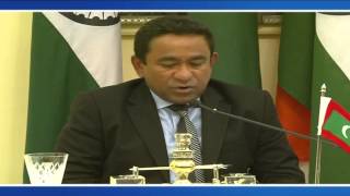 Watch State Visit President of Maldives to India Signing of Agreements & Media statements Jan 2, 2014 Video