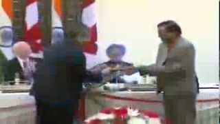 Watch State Visit of Governor General of Canada to India: Signing of Agreements (Feb 24, 2014) Video