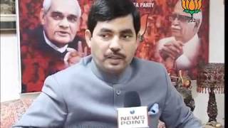 Watch BJP Byte on UP Election: Sh. Syed Shahnawaz Hussain: 26.12.2011 Video