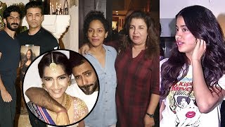 Watch Sonam Kapoor's Marriage Wedding Preparation, Karan Johar, Farah At Sonam Kapoorâ€™s House Video