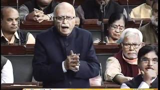 Watch Situation arising out of money deposited illegally in foreign banks: Sh. L. K. Advani: 14.12.2011 Video