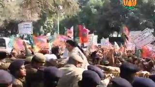 Watch Mahila Morcha holds Protest March against Rahul Gandhi: 21.01.2012 Video