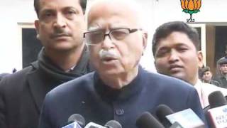 Watch BJP Byte: Sh. L. K. Advani Byte on Republic Day Wishes: 26.01.2012 Video