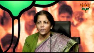 Watch BJP Press: ISRO Devas Deal &  Army Cheif Age Issue: Smt. Nirmala Sitharaman: 30.01.2012 Video