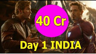 Watch Avengers Infinity War Collection Day 1 In India Video