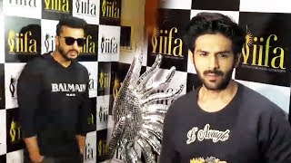 Watch Arjun Kapoor And Kartik Aaryan Arrives At IIFA 2018 Voting Video