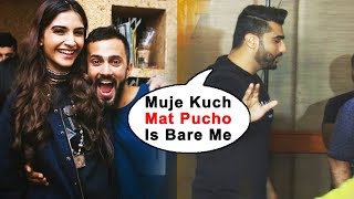 Watch Arjun Kapoor LEAVES INTERVIEW Midway When Aksed About Sonam Kapoor's Marriage Video