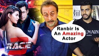 Watch Salman's RACE 3 Will Be The BIGGEST FILM Of 2018, Arjun Kapoor REACTION On Ranbir's SANJU Teaser Video