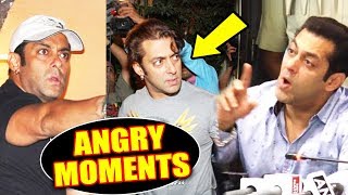 Watch All Moments When Salman Khan Got ANGRY On Media Video