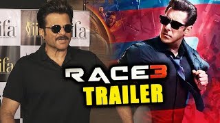 Watch Anil Kapoor REACTION On RACE 3 TRAILER | Salman Khan Video