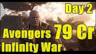 Watch Avengers Infinity War Collection Day 2 In India Video