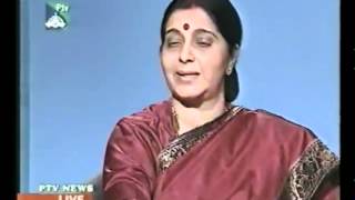 Watch PTV Interview  with Smt. Sushma Swaraj:  8.03.2002 Video