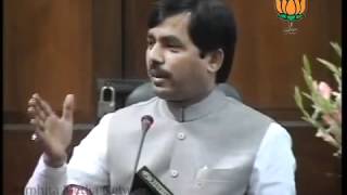 Watch BJP Press: Parliament Session logjam by congress: Sh. Syed Shahnawaz Hussain:27.03.2012 Video