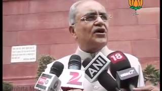 Watch BJP Byte: Judgement on Beant Singh murder case: Sh. Balbir Punj: 27.03.2012 Video