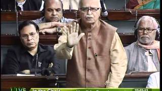 Watch Matters of Urgent Public Importance: Sh. L. K. Advani: 22.03.2012 Video