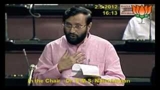 Watch Discussion on the working of the Ministry of Coal: Sh. Prakash Javadekar : 02.05.2012 Video