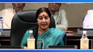 Watch Send off Ceremony of first batch of Kailash Mansarovar Yatra   2014 by External Affairs Minister Video
