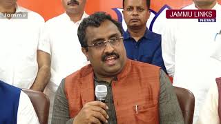 Watch No coalition without hiccups, BJP-PDP will deliver on promises: Ram Madhav Video