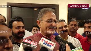 Watch State's development, a priority: Kavinder Gupta Video